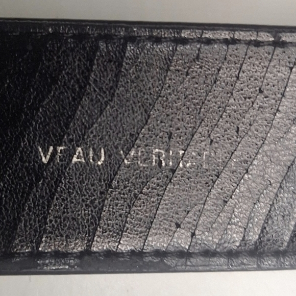 Chanel Rare Vintage AW 1997 collection Black Enamel/Buckle Patent Leather Belt - Picture 7 of 8